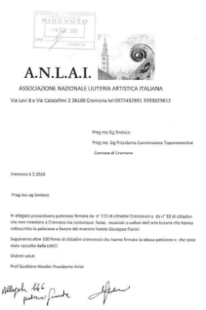 anlai richiesta fiorini