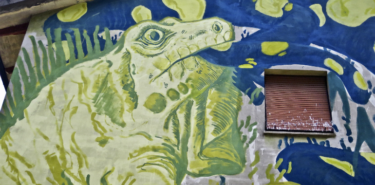 murales giuseppina dettaglio