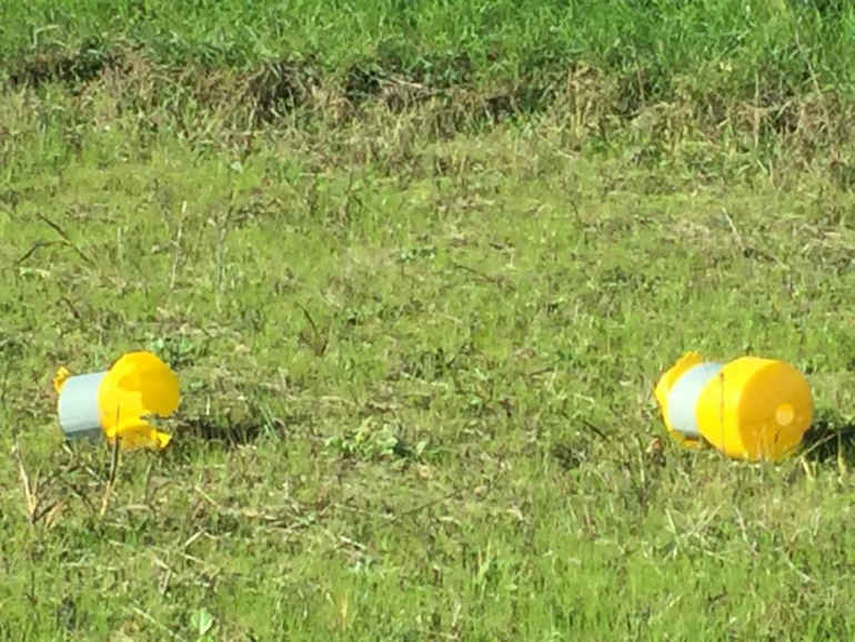 vandali-ciclabile-sanfelice-dentro