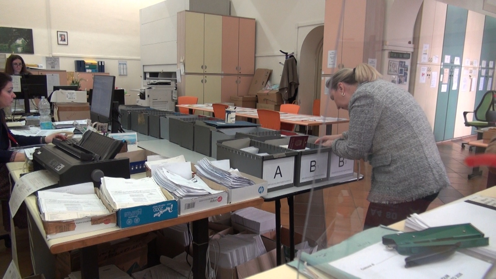 Referendum 22 e 23 marzo 2026 Referendum giustizia, in crescita l'afflusso all'ufficio elettorale