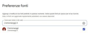 CremonaOggi sempre con te: inserisci il nostro sito tra le fonti preferite di Google