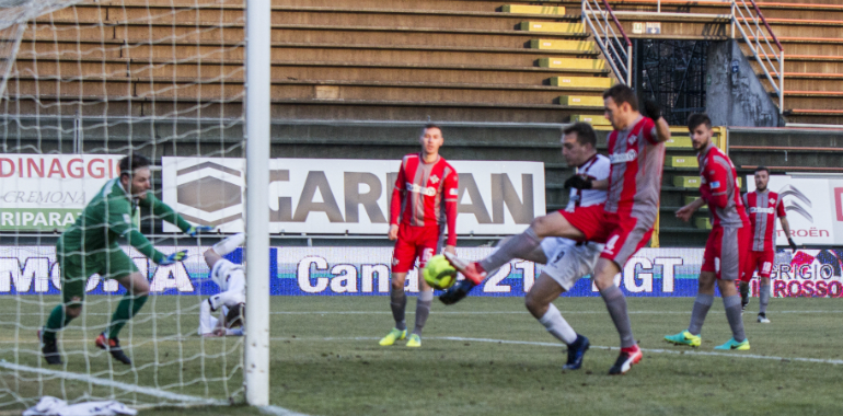 gol cremonese pro piacenza - evid