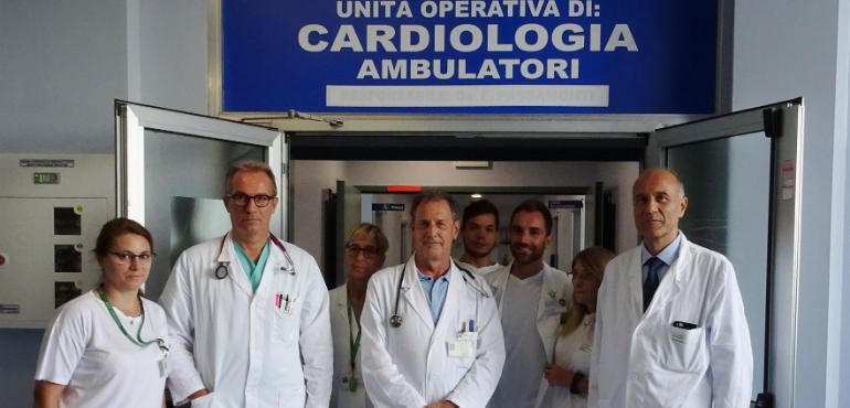 Danzi Gian Battista e l’equipe di Cardiologia_ev